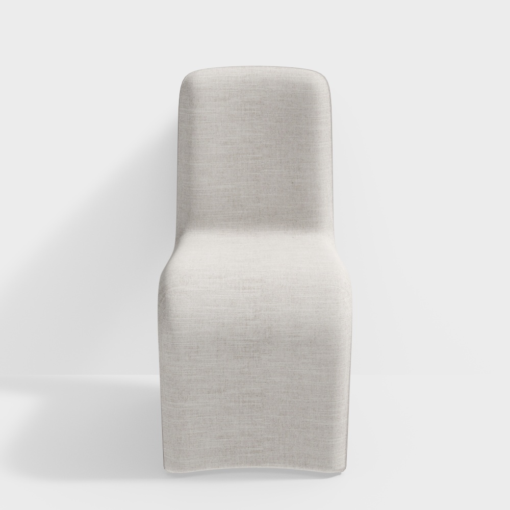 Minimalist bedroom makeup chair