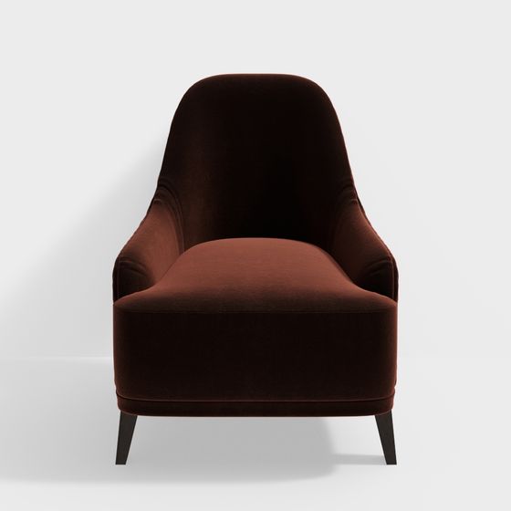 Cozy Lounge Chair 3D model