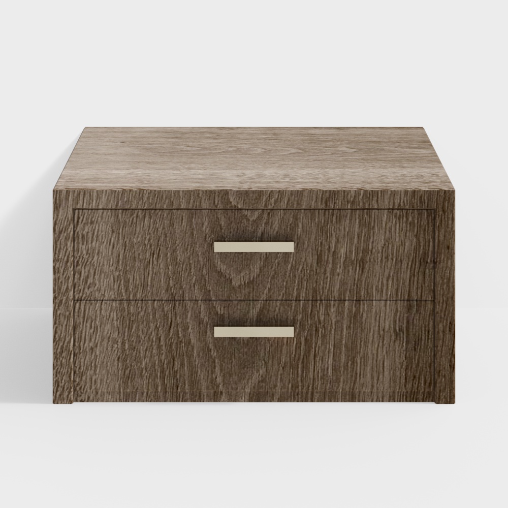 Minimalist bedroom bedside table