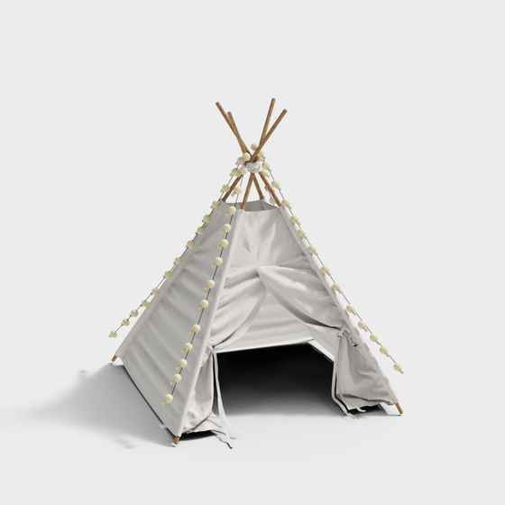 Dreamy Tent 3D Model for Creative Projects