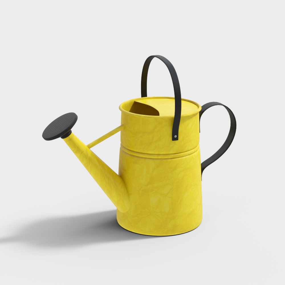 Yellow iron kettle