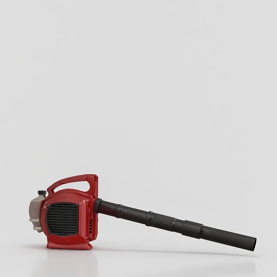 Red Leaf Blower 3D model