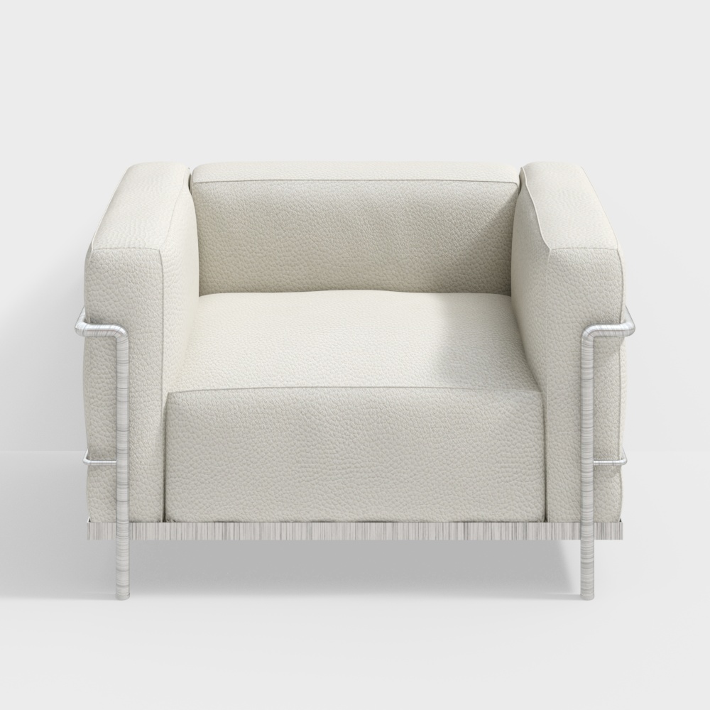 Cassina GROßER KOMFORT SESSEL GROßES MODELL Weiß