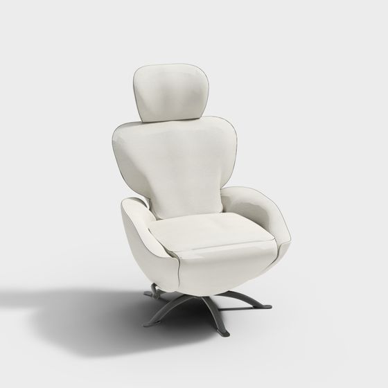 Streamlined Leisure Chair 3D model