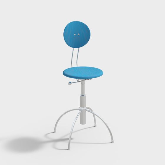 Stylish Swivel Chair 3D model