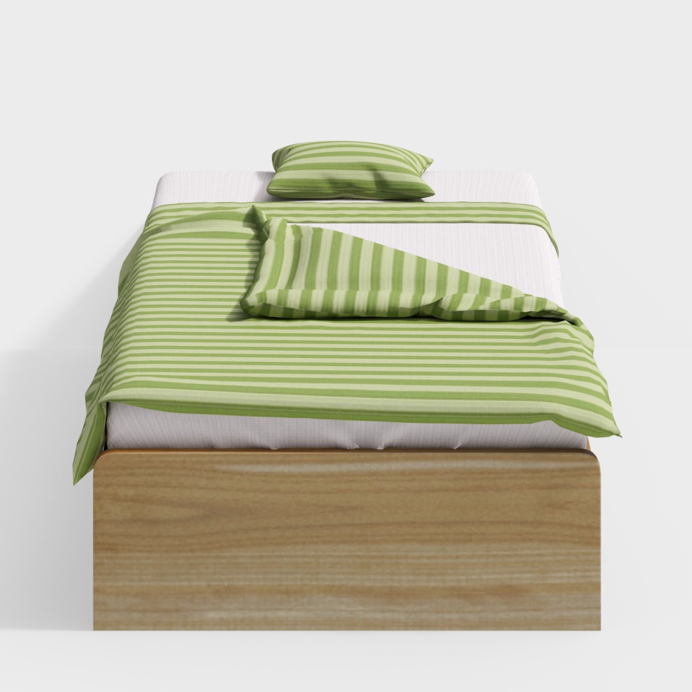 Modern bedroom double bed