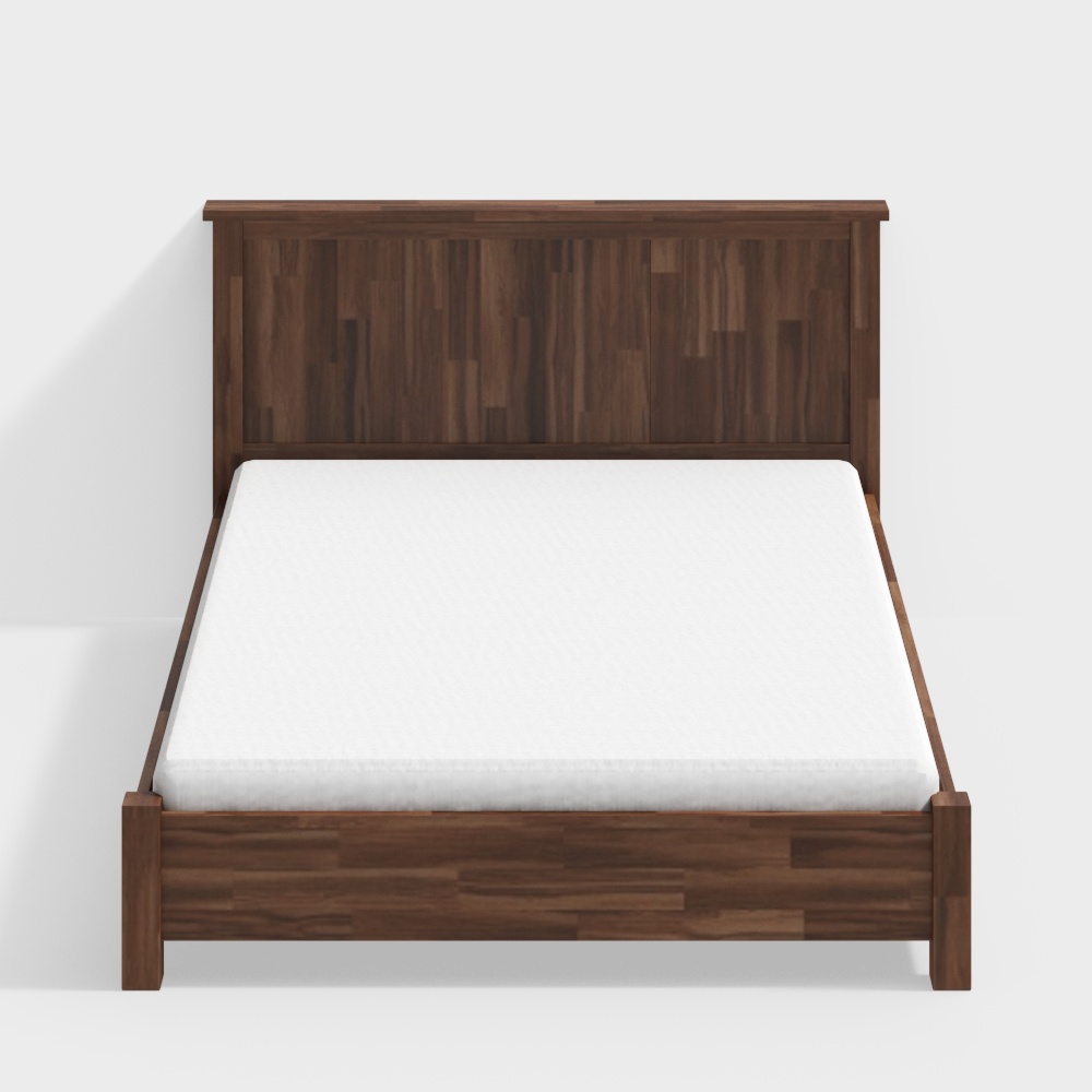 Simple dormitory single bed