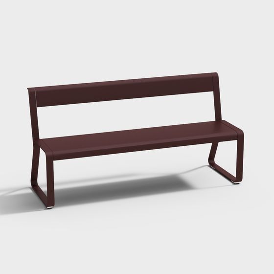 Urban Harmony 3D Model Bench