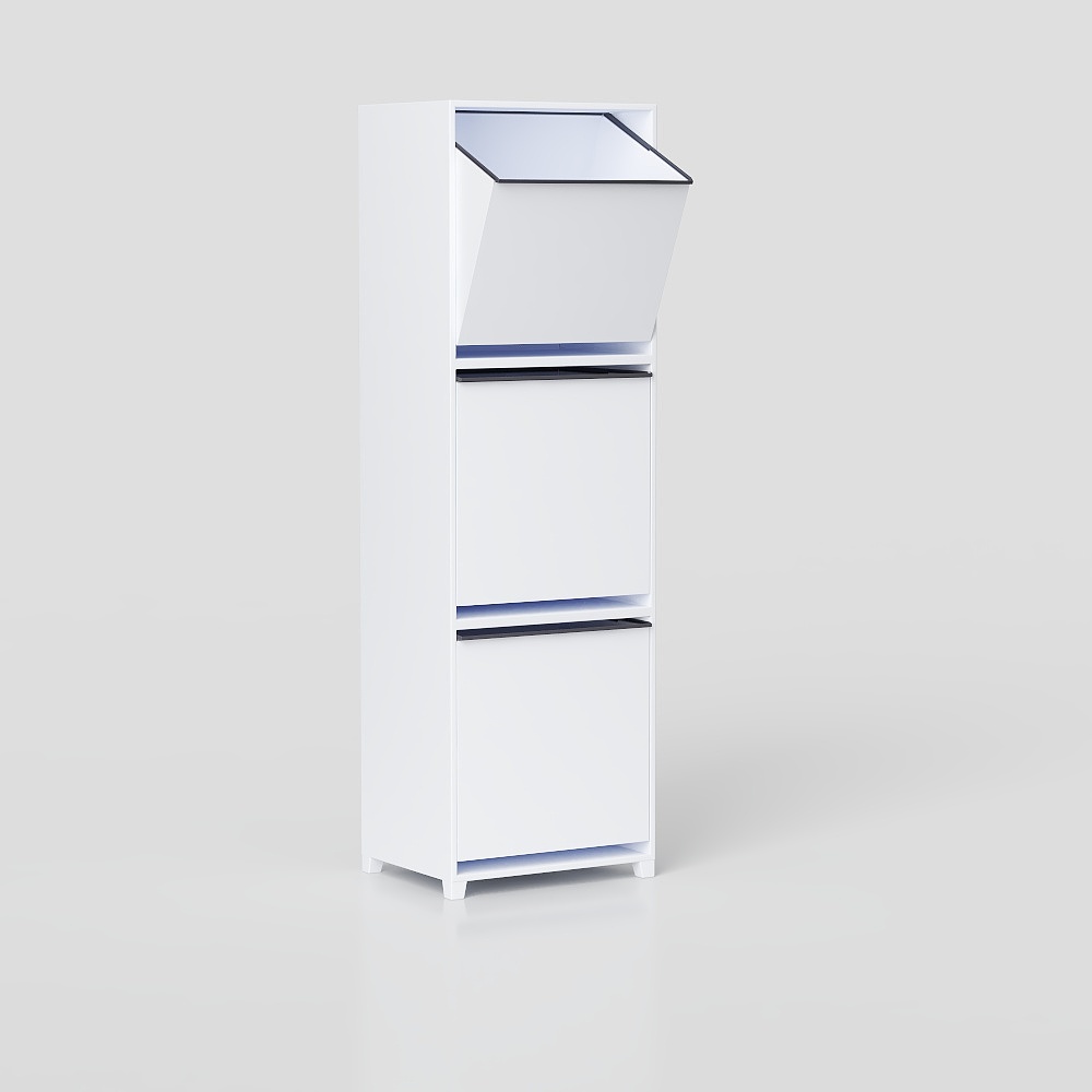 Hộp đựng trắng phòng ngủ tối giản