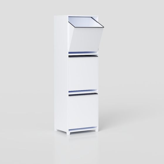 Hộp đựng trắng phòng ngủ tối giản