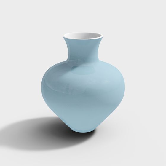 Blue Serenity Vase 3D model