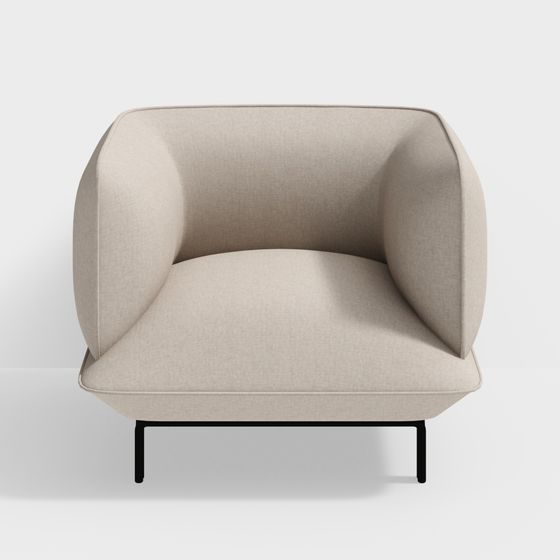 Cozy Corner Chair 3D model