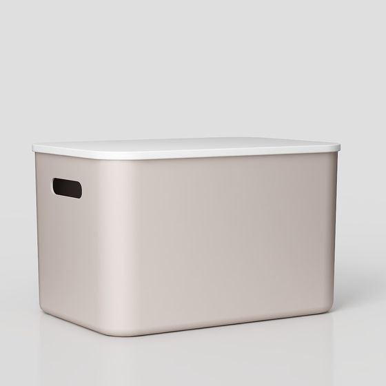 Minimalist bedroom storage box