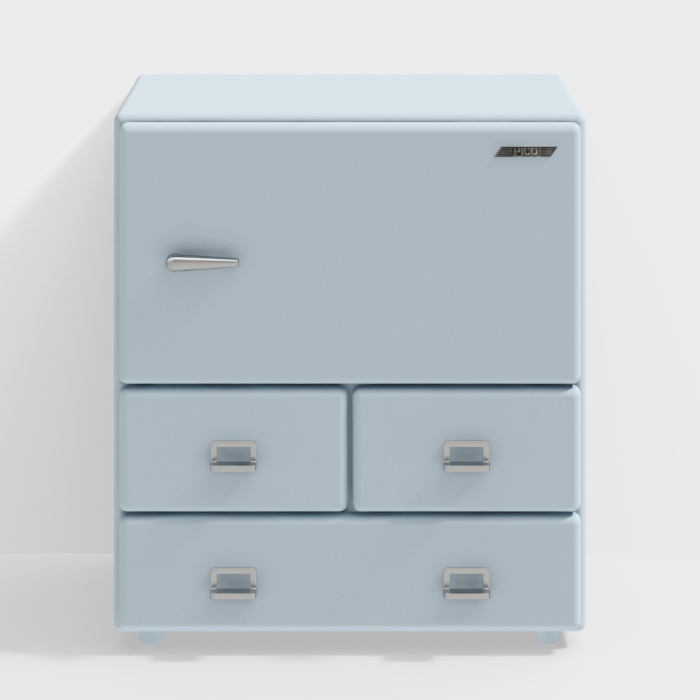 Modern bedroom storage cabinet