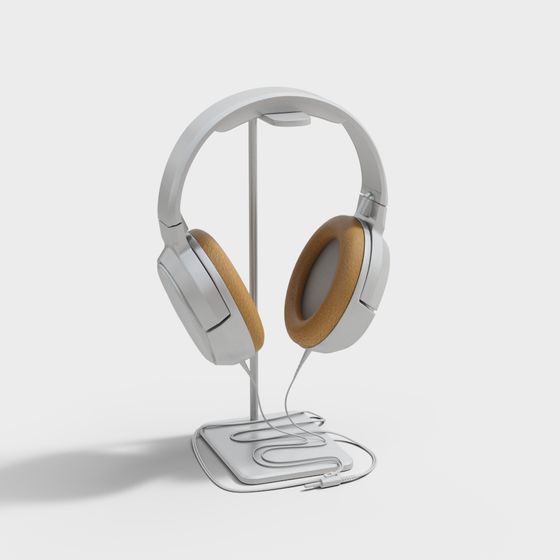 หูฟังสีเทา