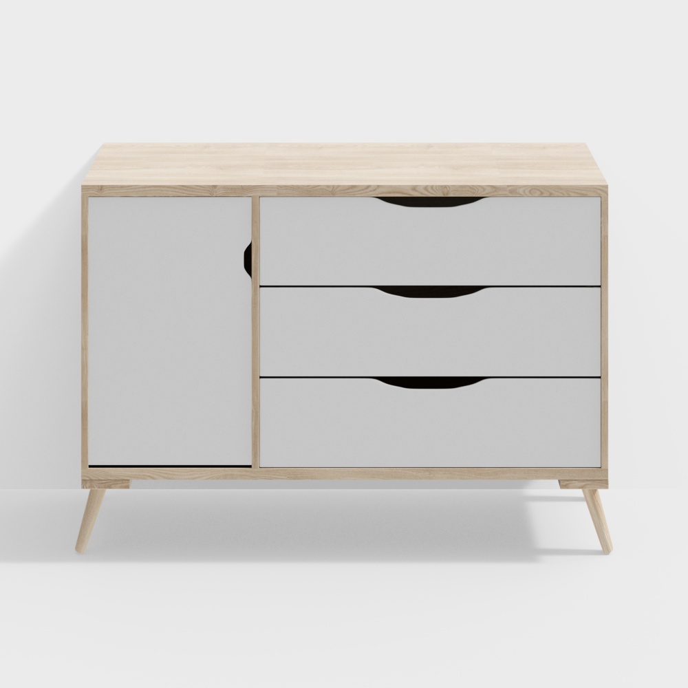 Placard latéral en bois