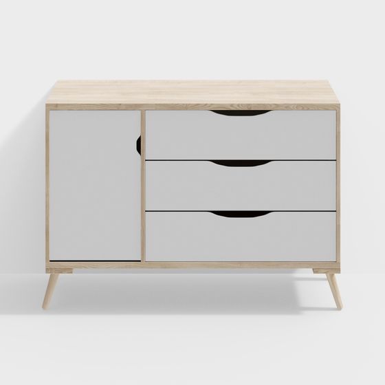 Placard latéral en bois