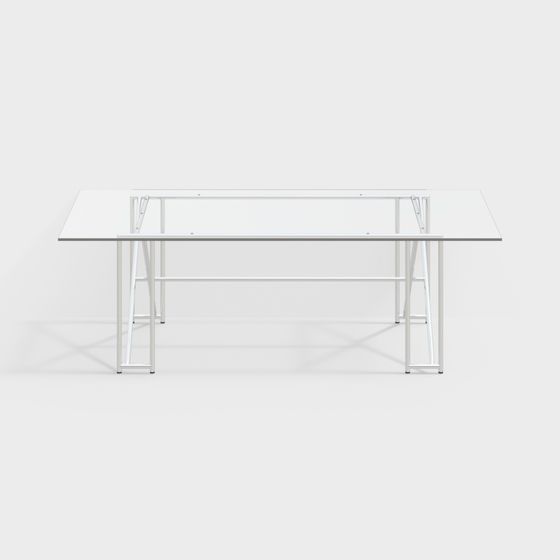 Bàn ăn kính hiện đại