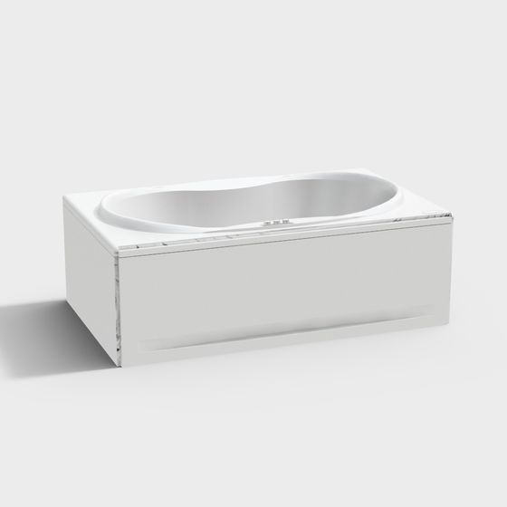 モダンなバスタブ