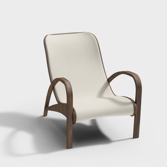 Cozy Lounge Chair 3D model