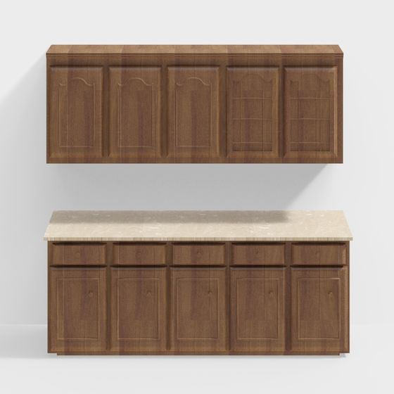 Elegant Low-Poly 3D Furniture Model Series