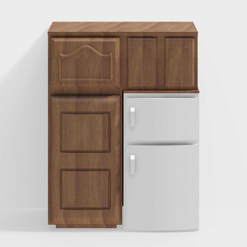 French  wooden  cabinet