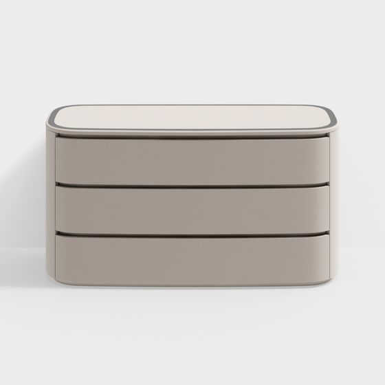 Urban Alley Storage Cabinet 3D model for Modern Spaces