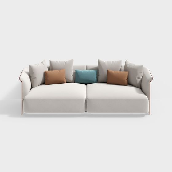 Urban Comfort Sofa 3D model
