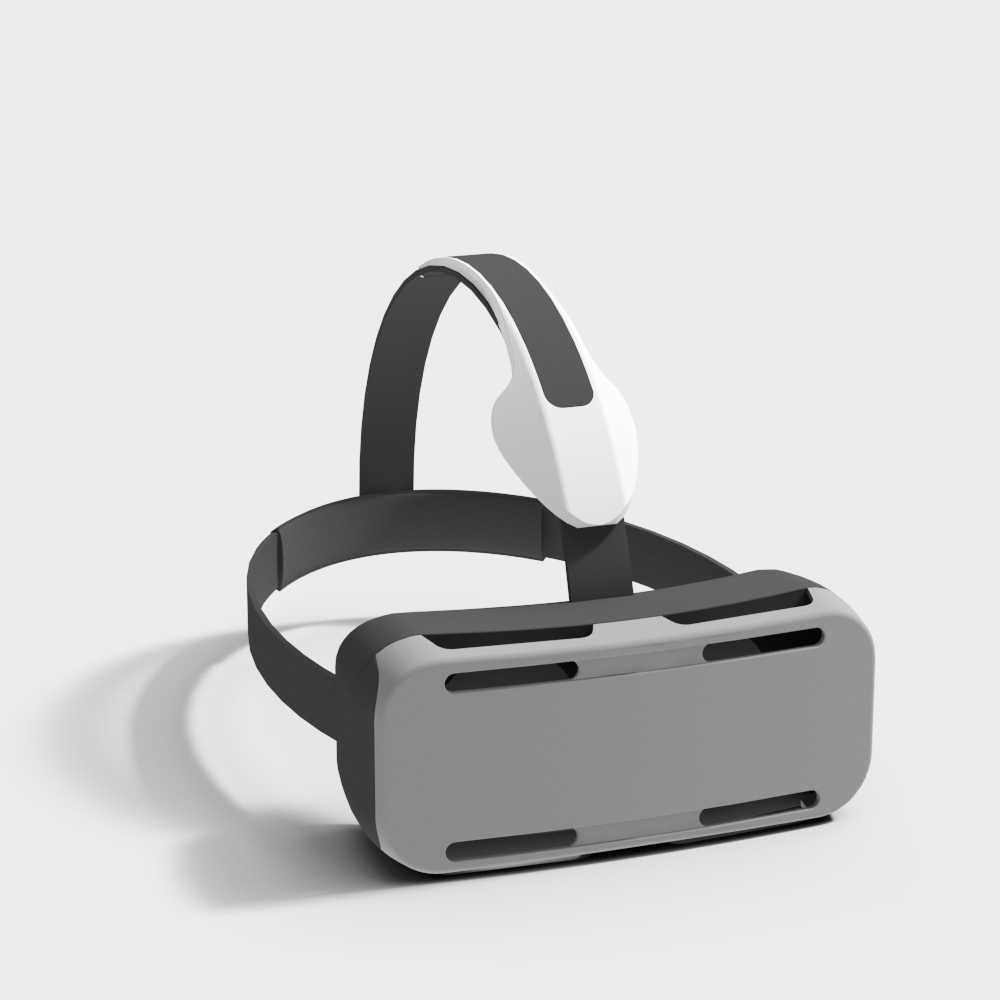 Futuristic VR Headset 3D model