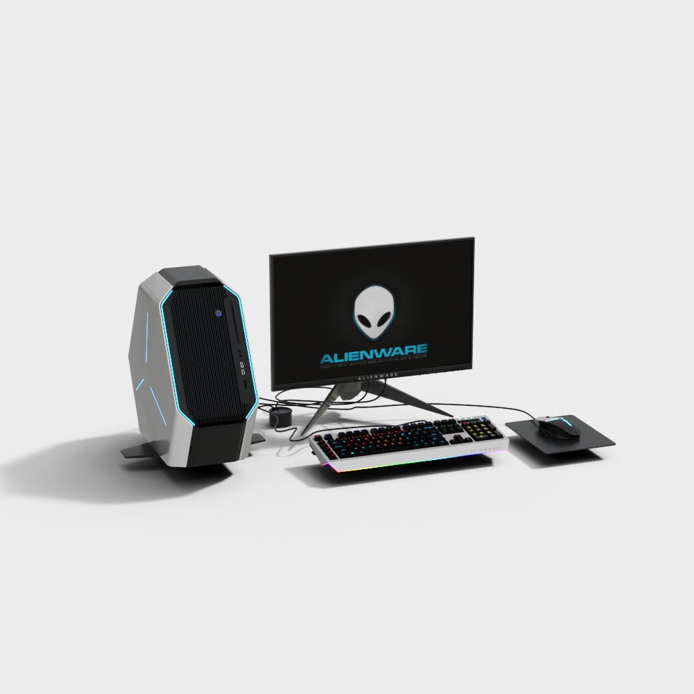 Alienware Gaming Station 3D model