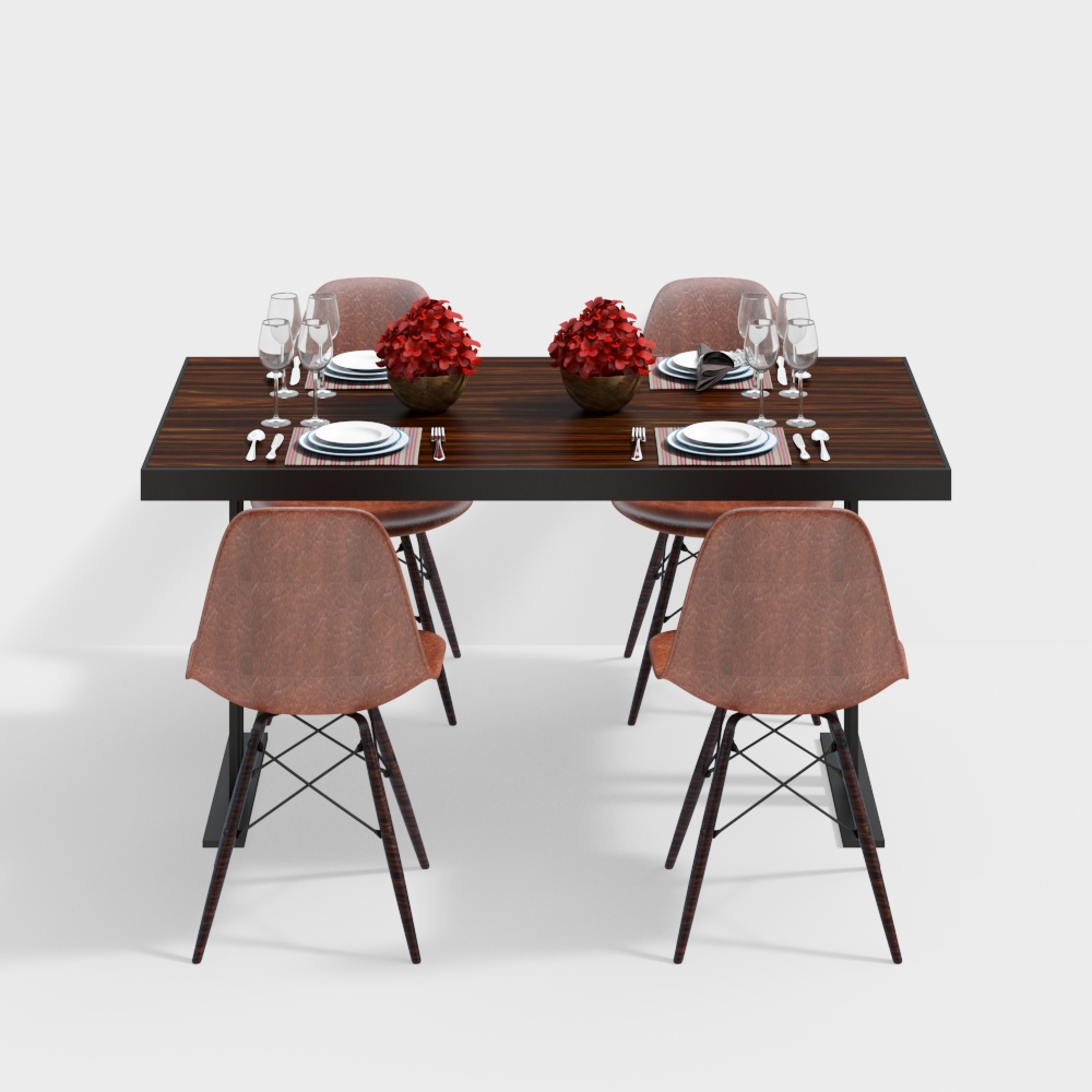 Modern dining table
