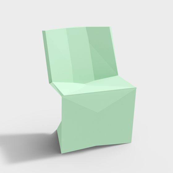 Mint Modern Chair 3D model