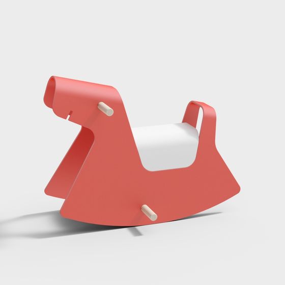 Dreamy Rocking Horse 3D Model