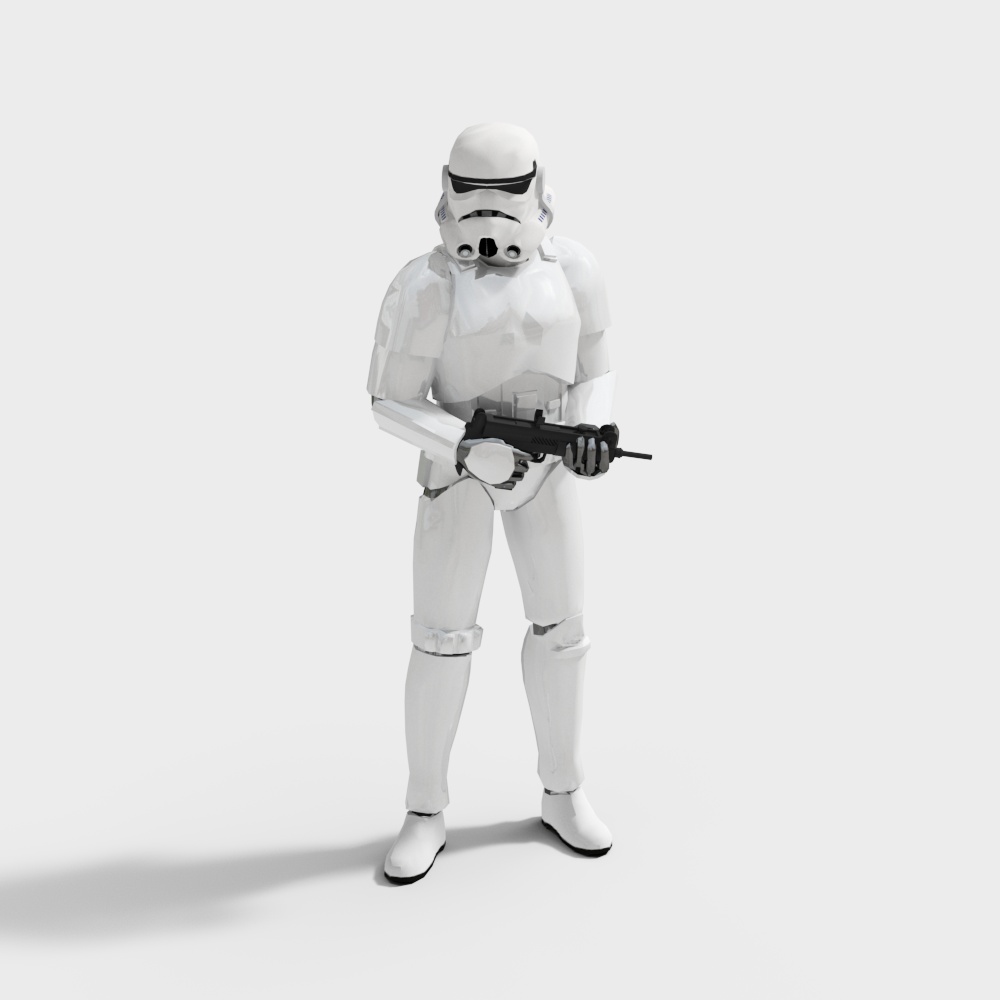 Interstellar Guardian 3D model