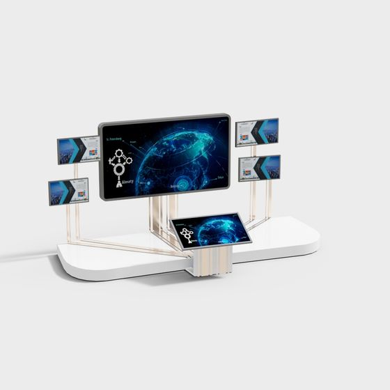 Global Hub Display 3D model