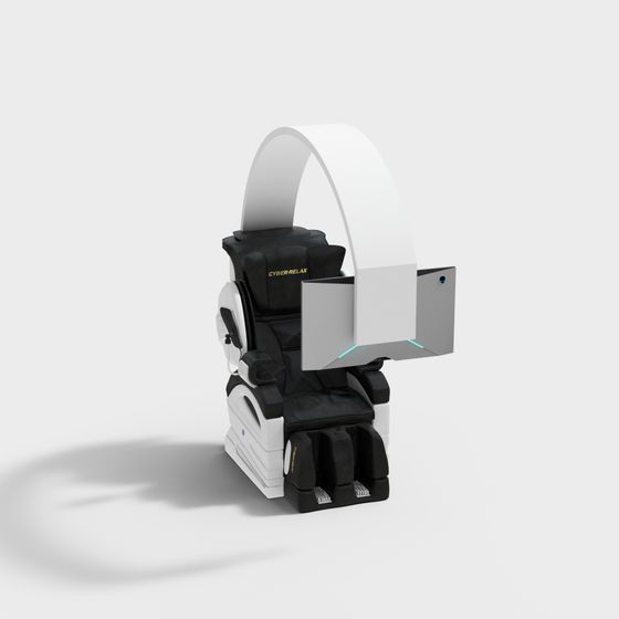 Cyber-Relax Futuristic 3D model Chair