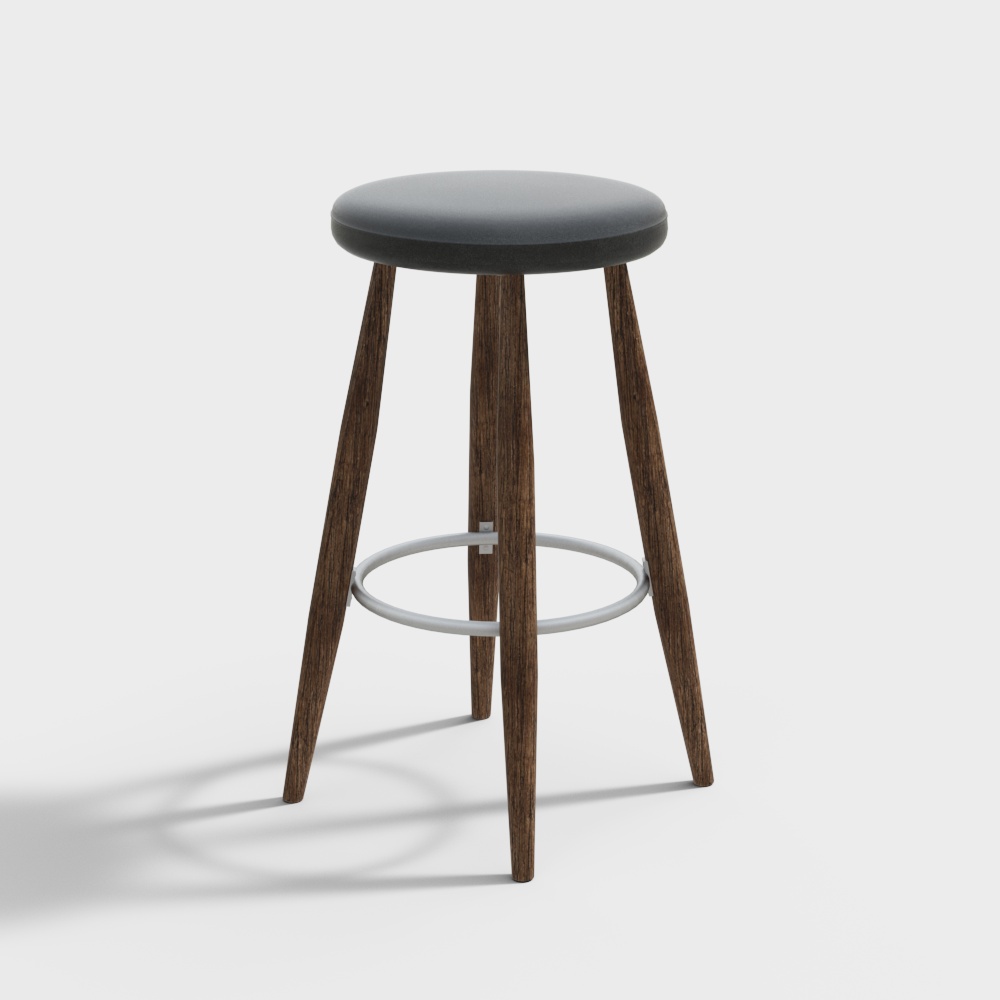 Wooden bar chair