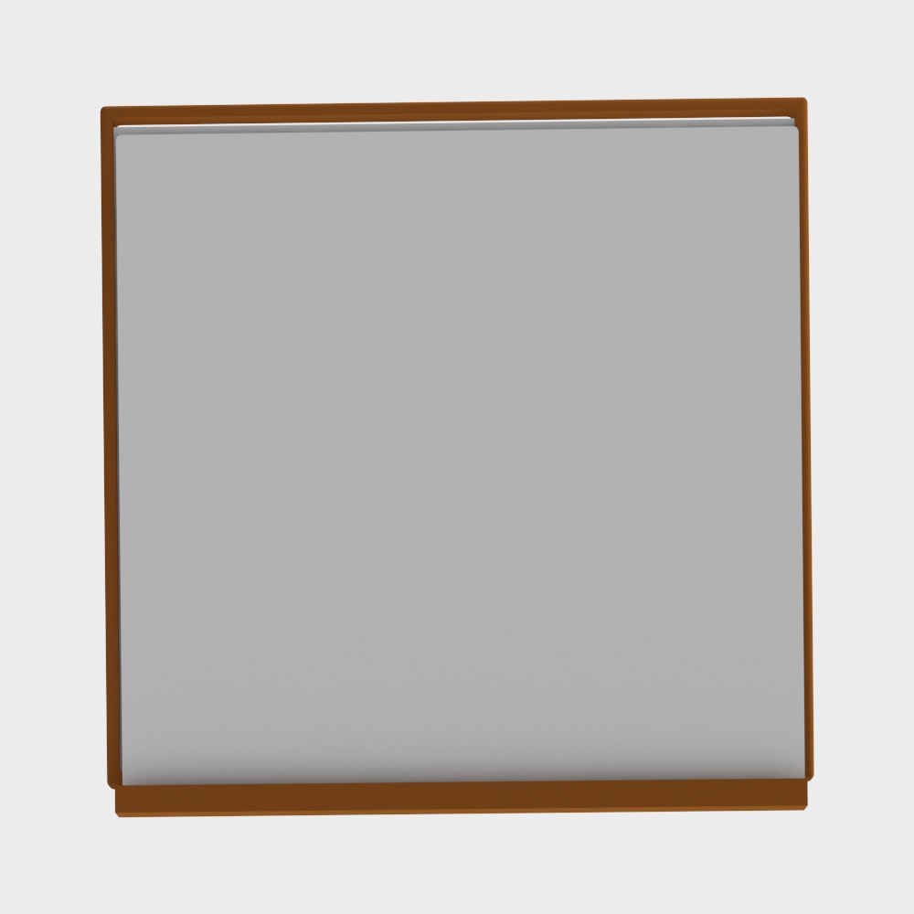 Minimalistic Whiteboard 3D model