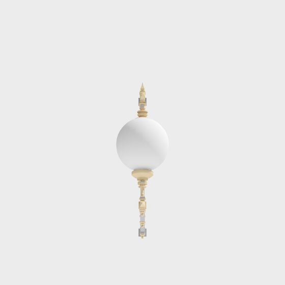 Classic Lighting Fixture 3D Model