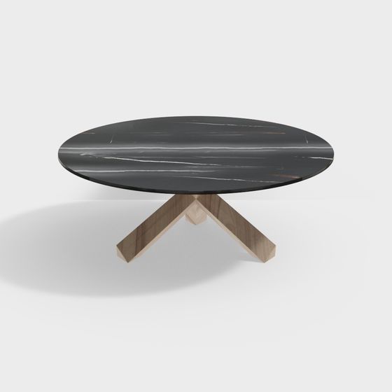 Urban Corner Round Table 3D model