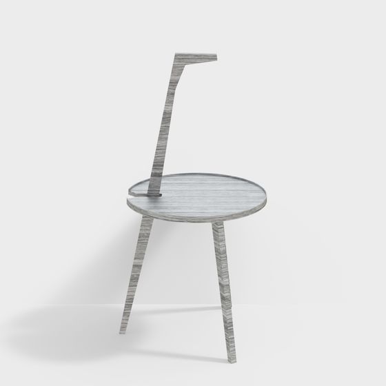 Minimalist Side Table 3D model for Contemporary Spaces