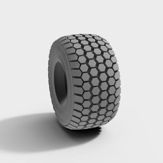 Heavy Duty Truck Tire 3D model