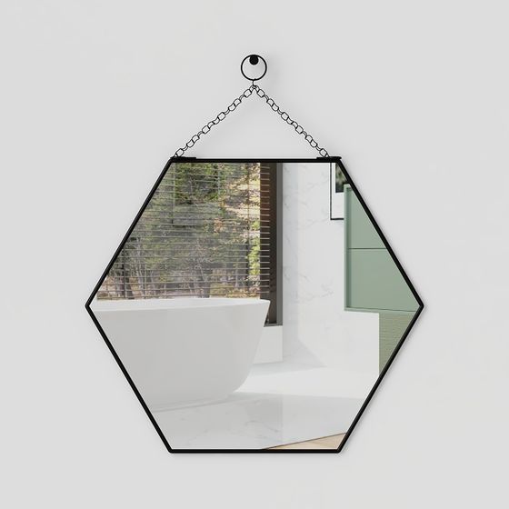 กระจกเครื่องสำอางโมเดิร์น