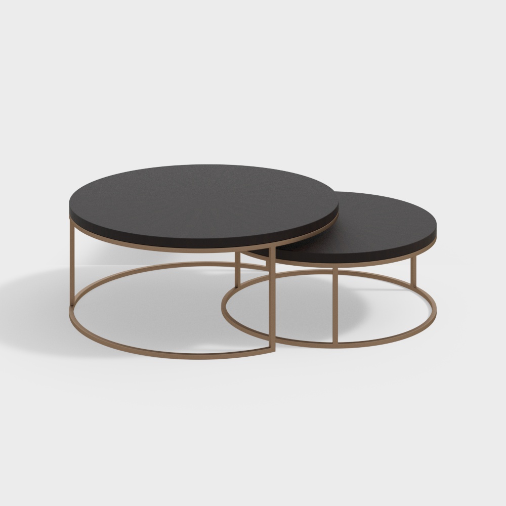 Современный черный журнальный стол