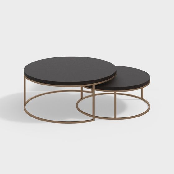 Современный черный журнальный стол