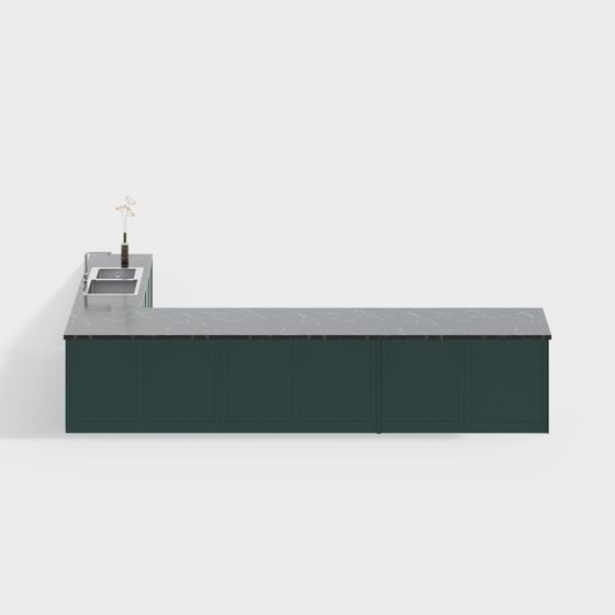 Urban Kitchen Island 3D model