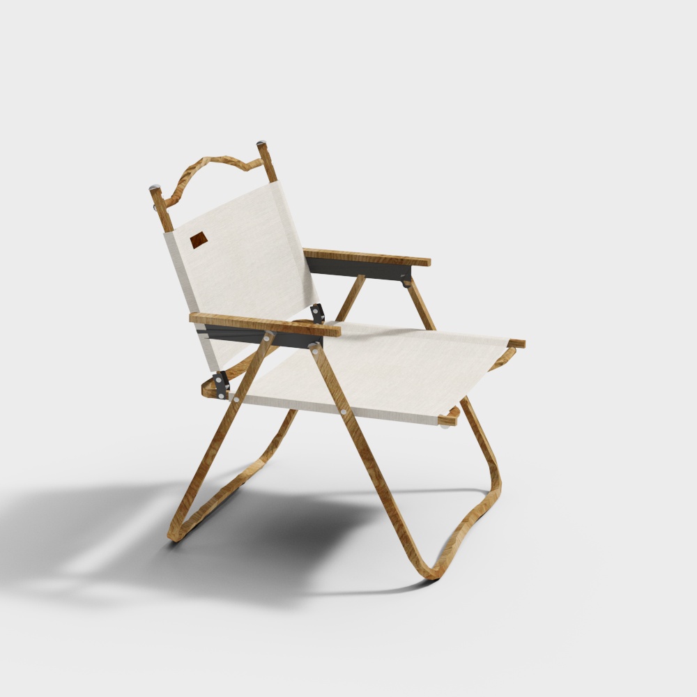 White camping chair