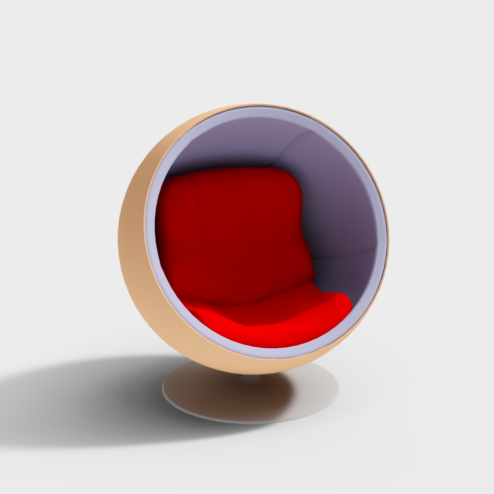 Chaise en forme de cage à oiseaux