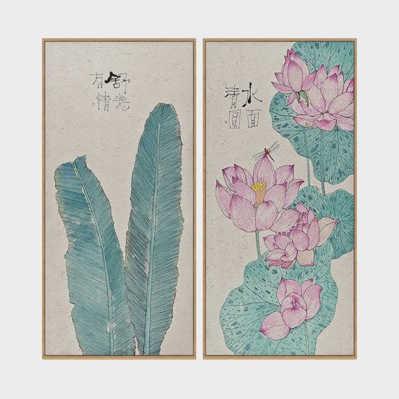 Peinture décorative chinoise