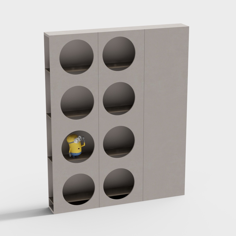 Modern children's room decorative cabinet